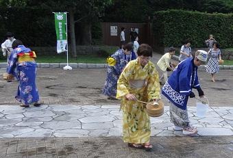 北九州打ち水大作戦２０１５